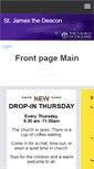 Mobile Screenshot of jamesthedeacon.org.uk